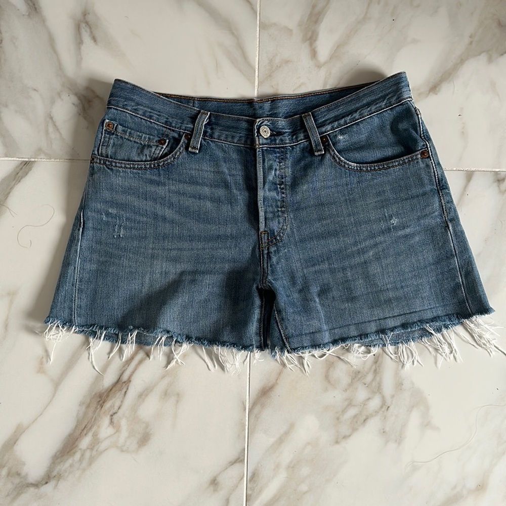 Levi’s 501 Original Button Fly Denim Shorts